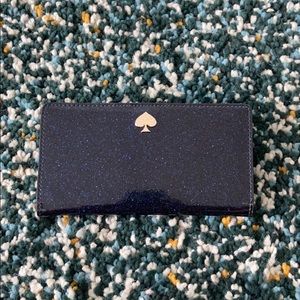 Kate Spade glitter wallet